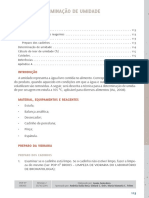 Determinação de Umidade em Alimentos