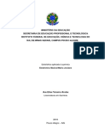 Estatistica aplicada à química