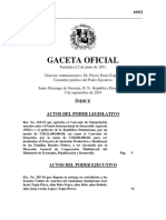 Gaceta Oficial 5 de Septiembre