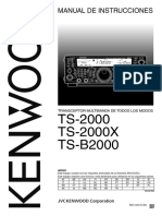 Kenwood TS-2000 Spanish Manual