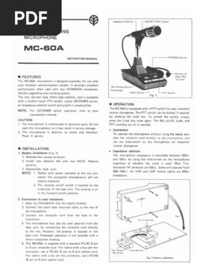 Kenwood Mc 60 Manual Pdf