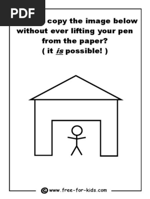 Brain Teaser Drawing Puzzle Pdf Pdf
