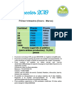 Precios 2019 - BIOCARE PDF