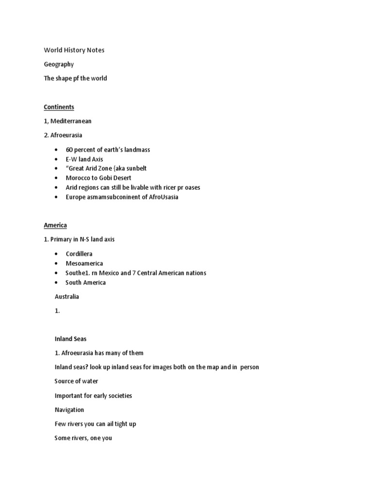 History & Geography for Students | PDF | Homo | Homo Sapiens