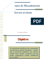 Mercadotecniapresentacion Servicio Al Cliente PDF