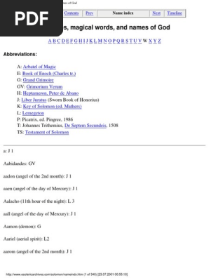 Occult Philosophy Religion Index Of Angels Magical Bible Content Theology