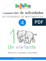 004mn Numeros Animales Coloreable PDF