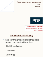 Construction Project Management Introduction