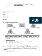 Actividad Sobre Conjuntos 2019-1