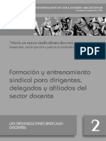 Las Organizaciones Sindicales Docentes PDF