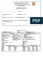 Planeamiento Didáctico Evaluación Del Aprendizaje 2019