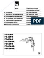 FS4000 FS4200 FS4300 Fs4300a FS6300 Fs6300a FS6300R