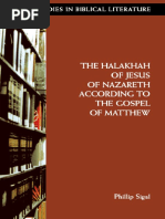 The Halakahk of Jesus of Nazareth PDF