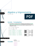 Algebra y Trigonometría