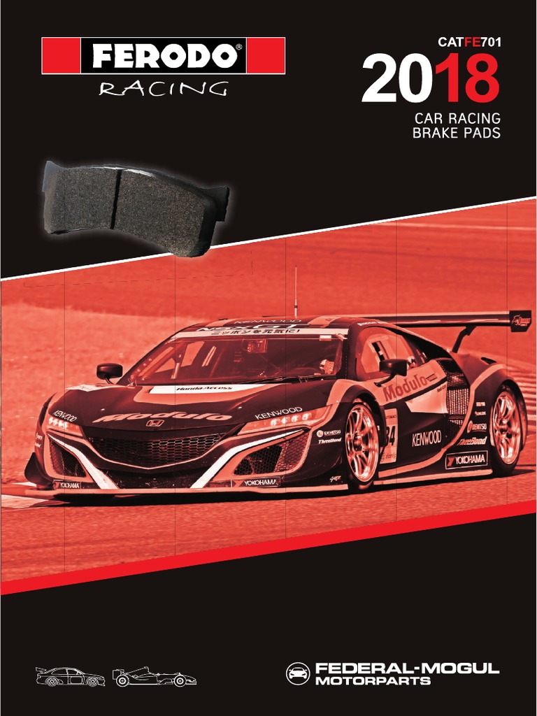 Ferodo Car Racing Catalogue | PDF | Brake | Auto Racing
