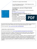 The Quarterly Journal of Experimental Psychology