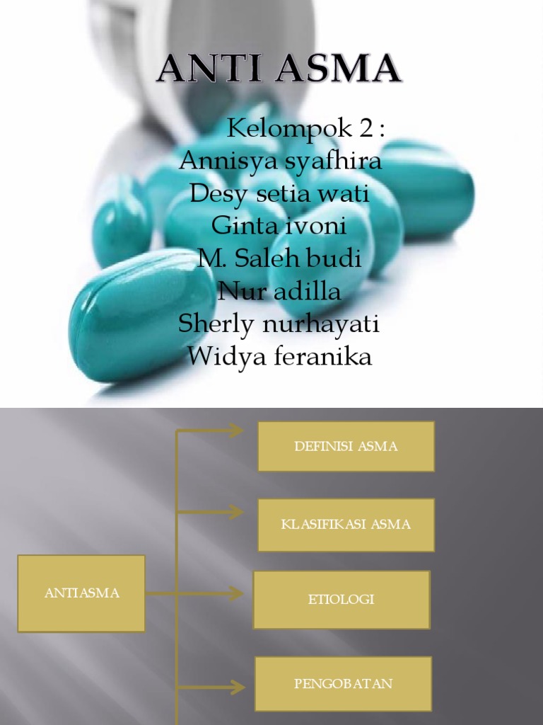 Farmakologi 1, ANTI ASMA, IIIB | PDF