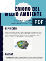 Deterioro Del Medio Ambiente