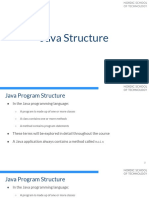 Chapter 1 [Java Structure]
