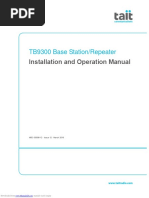 TB9300 Base Station/Repeater: Installation and Operation Manual