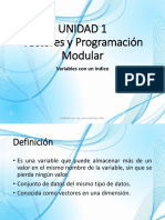 Vectores y Programcion Modular