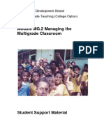 PD MT 2 Managing Multigrade Classroom Student