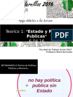 Teorico Nro 2 Estado y Politicas Publicas