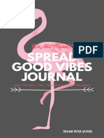 Do Not Read!: Spread Good Vibes Journal