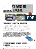 Budidaya Dengan Kolam Bioflok