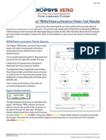 Understanding Diopsys FfERG Fixed Luminance Reports