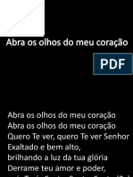 Abra Os Olhos Do Meu Coração