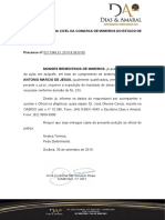 Ao Juízo Da 3 Vara Civel Da Comarca de Mineiros Do Estado de Goiás