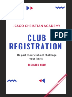 Club Registration: Jcsgo Christian Academy