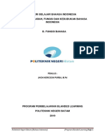 Materi 1 B. Fungsi Bahasa PDF