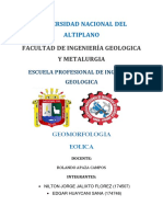 Geomorfologia Eolica