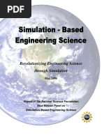 Simulation-Based Engineering Science