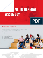 General Assembly: Intro to Coding Classes