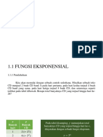 FUNGSI EKSPOENSIAL