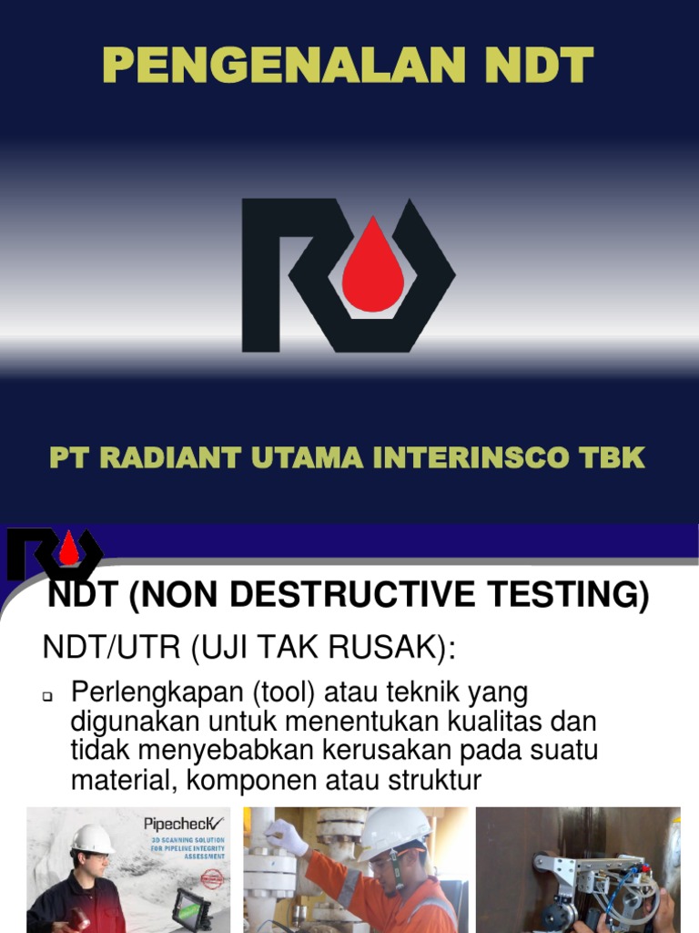 Pengenalan NDT dan Metode Pengujian | PDF