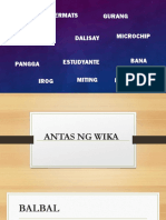 Antas NG Wika