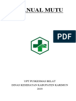 Manual Mutu PKM Belat