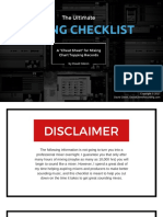 Ultimate Mixing Checklist PDF