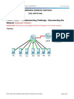 8.1.1.8 Packet Tracer - Troubleshooting Challenge - Documenting The Network Instructions - ILM