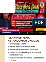 Islam Menyemai Ketamadunan Unggul