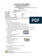 Soal Pts CNC Xii TPM