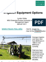 Irrigation Equipment Options: WWW - Msue.msu - Edu