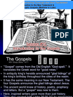 1C Intro To The Gospels