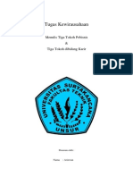 Tugas Kewirausahaan dan Karir