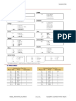 Engineering Conversion Sheet