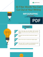 30 Filler Words You Can Cut Out of Your Writing: Infographic